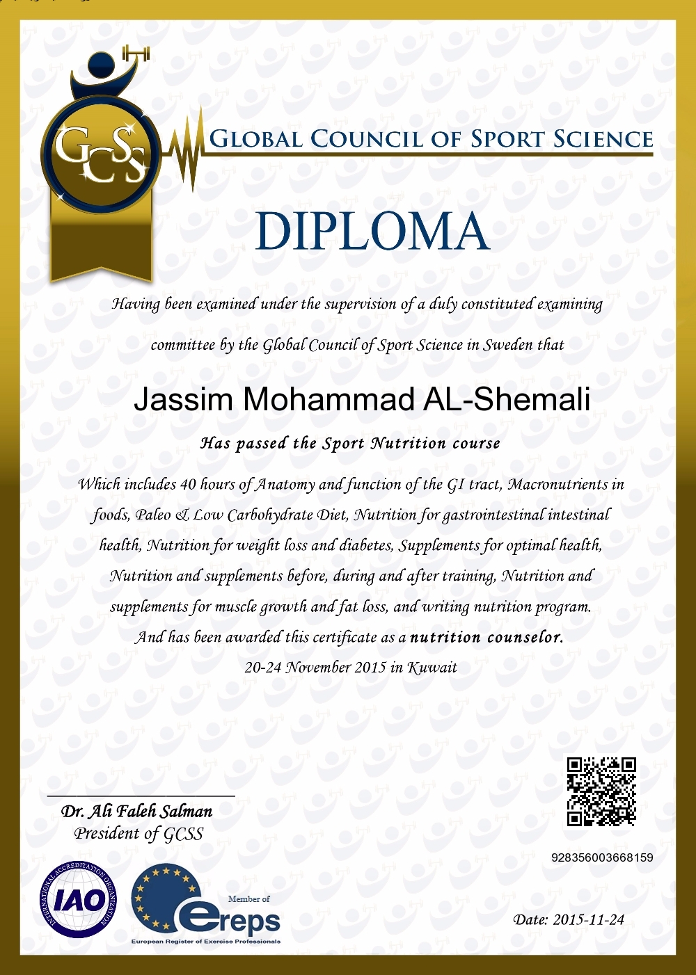 Jassim Mohammad AL-Shemali